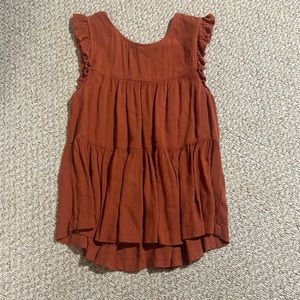 American Eagle burnt orange tank